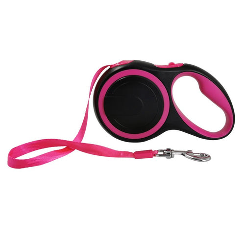 Laisse Rétractable Automatique pour Chien – Solide et Confortable pour Chiens Moyens et Grands
