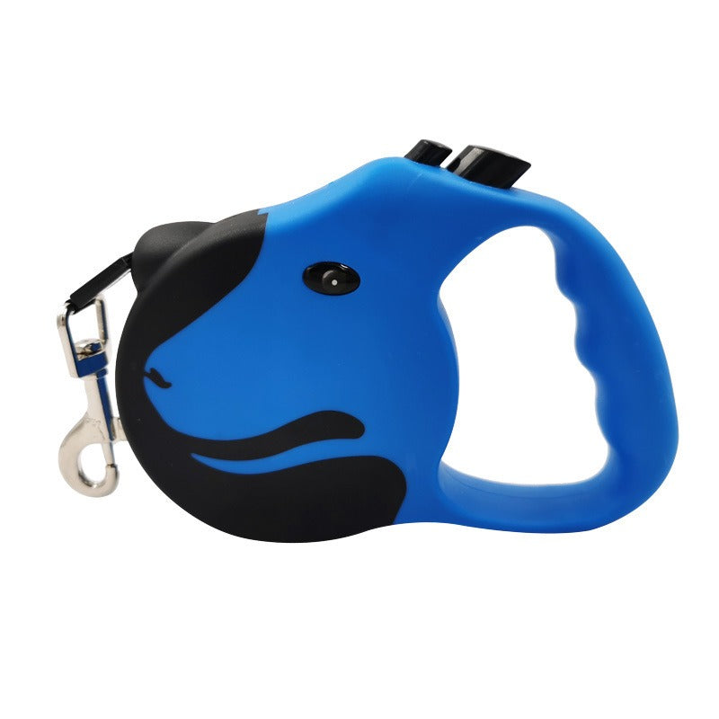 Laisse Rétractable Automatique pour Chien – Solide et Confortable pour Chiens Moyens et Grands