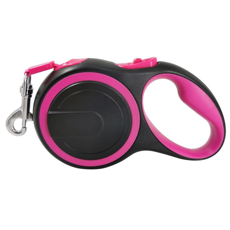 Laisse Rétractable Automatique pour Chien – Solide et Confortable pour Chiens Moyens et Grands