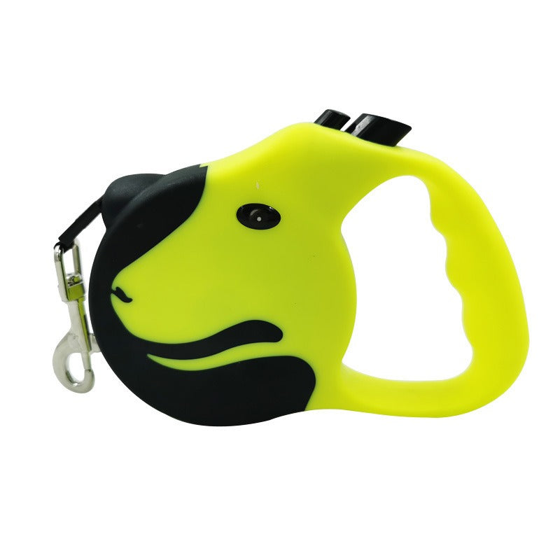 Laisse Rétractable Automatique pour Chien – Solide et Confortable pour Chiens Moyens et Grands