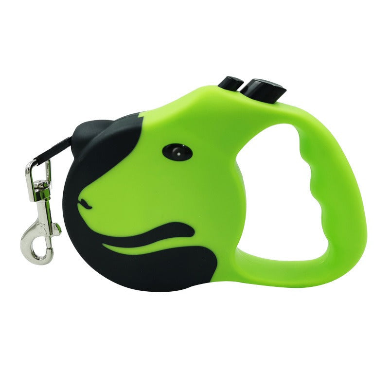 Laisse Rétractable Automatique pour Chien – Solide et Confortable pour Chiens Moyens et Grands